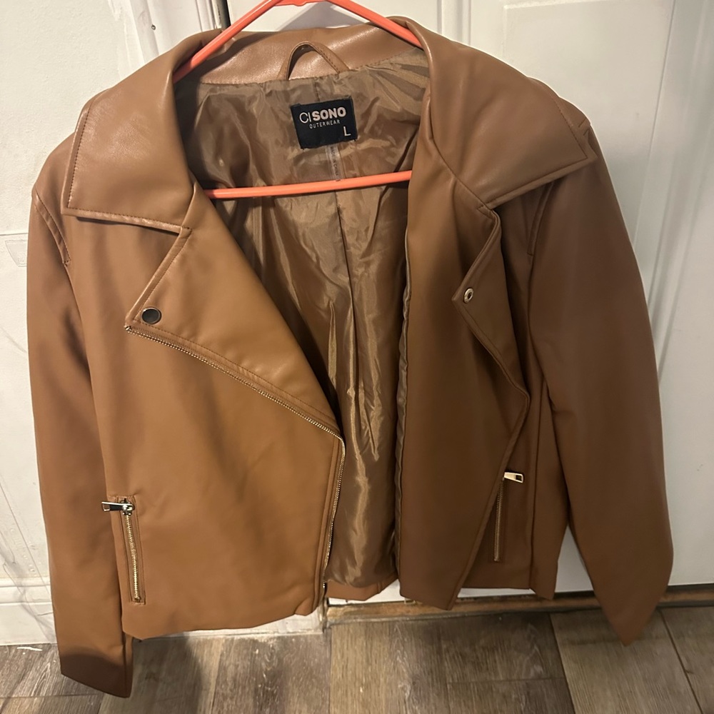 women’s Faux leather jacket